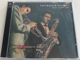 2 CD Chet Baker & Stan Getz « West Coast Live »